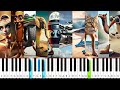 10 Italian Brainrot Background Sounds Piano Tutorial