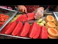 FASTEST FRUIT CUTTING MASTER IN THAILAND AMAZING STREET FOOD SKILLS