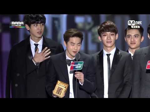 [ENG] 141203 MAMA Artist of the Year EXO Speech