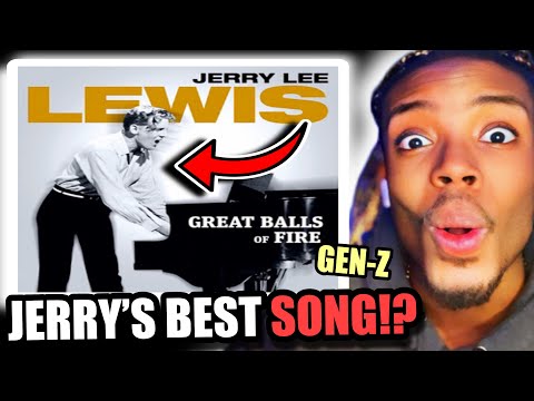 GEN Z Kid First Time hearing Jerry Lee Lewis ‘Great Balls Of Fire’🔥