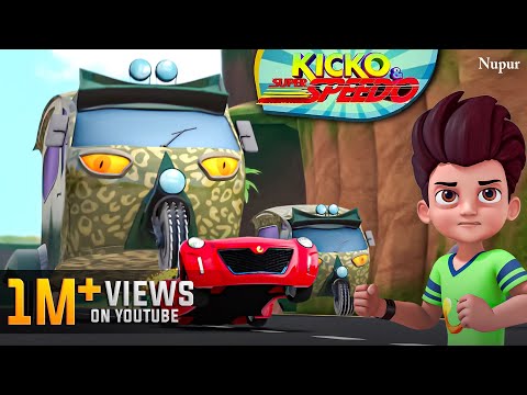 Super Speedo Vs Super Auto | Kicko And Super Speedo | हिंदी कार्टून | Action-Packed Cartoon For Kids