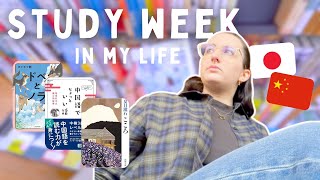 How I Study Languages & Linguistics In 2024 🌲🍄  Weekly Study Routine Vlog