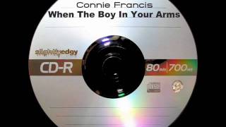 Connie Francis - When The Boy In Your Arms