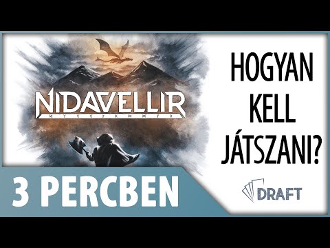 3 Percben // A Nidavellir Játékszabályainak Alapjai - :: DRAFT :: Társasjáték vlog