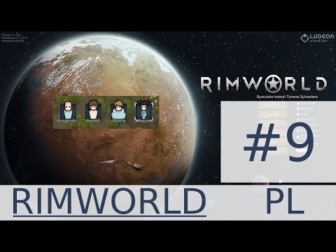 Zagrajmy w RimWorld (PL) cz.9 - dżuma wyleczona, kontynuujemy rozbudowę kolonii.