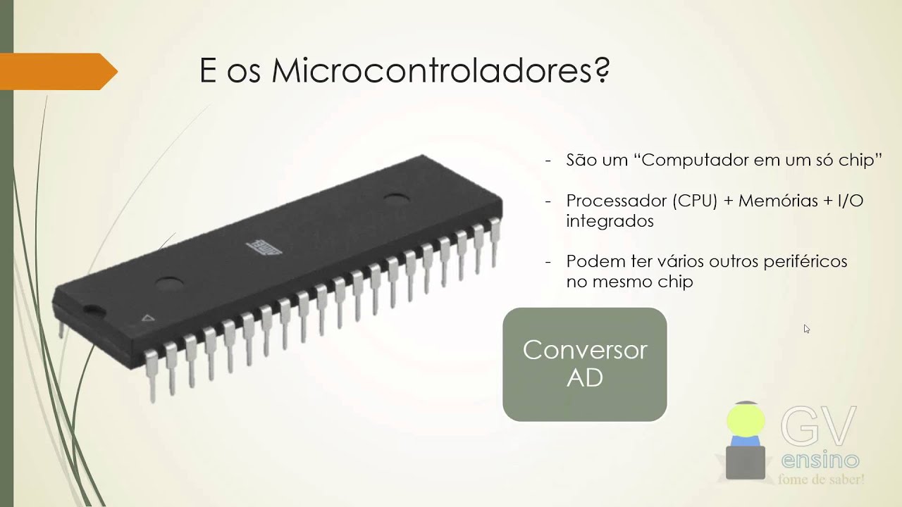 ARDUINO/PIC #1: O que são os Microcontroladores?