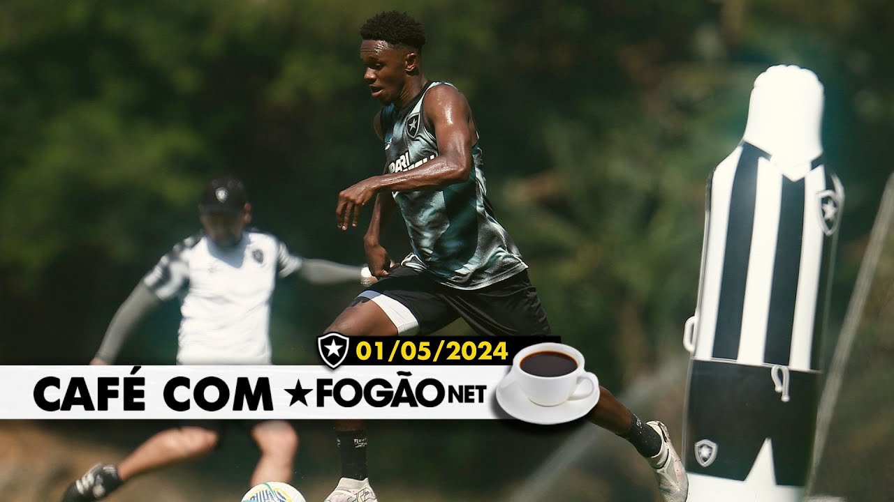 LIVE CAFÉ COM FOGÃONET | Maio será o mês de definição em copas para o Botafogo; nova camisa lançada 