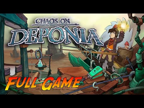 Chaos on Deponia | Complete Gameplay Walkthrough - Full Game | No Commentary