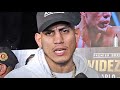Jose Benavidez Jr right after HEATED Charlo confrontation - Beat the F*** out of him!