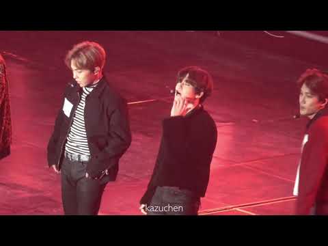 190316 EXO(엑소)- Love Shot(SUHO→SUHO,XIUMIN focus)@네이처팬미팅 Green Natur 2019 Fun Festival[fancam]