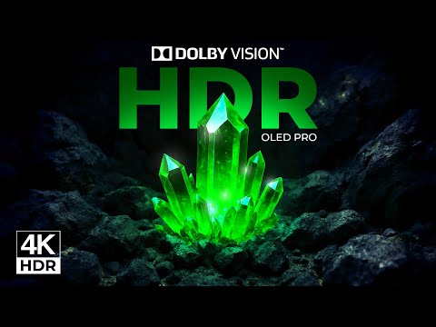 Green HDR Masterpiece | OLED Deep Black & Brightness Demo in 4K
