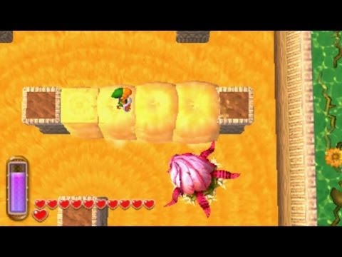 The Legend of Zelda: A Link Between Worlds - 100% Walkthrough Part 12 - Desert Palace