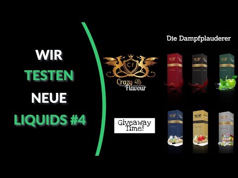 Wir testen neue Liquids #4 (Dragon Serie von CrazyFlavour) + Giveaway