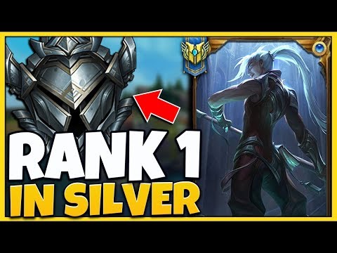 I TOOK MY #1 KAYN WORLD TO SILVER FOR THE FIRST TIME! RANK 1 KAYN VS SILVER - League of Legends