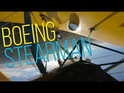 FLYING A BOEING STEARMAN!!! (AEROBATICS)