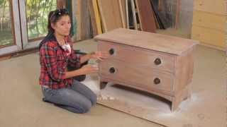 How To: Sanding & Painting Furniture with Layla