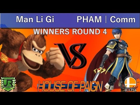 House of Paign IX  WINNERS ROUND 4 - Man Li Gi (Donkey Kong) vs PHAM | Comm (Marth)