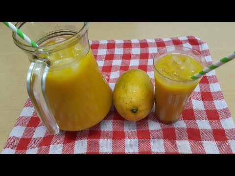 How to make summer refreshing Mango juice/Tasty and Healthy,(Nigerian Recipe)