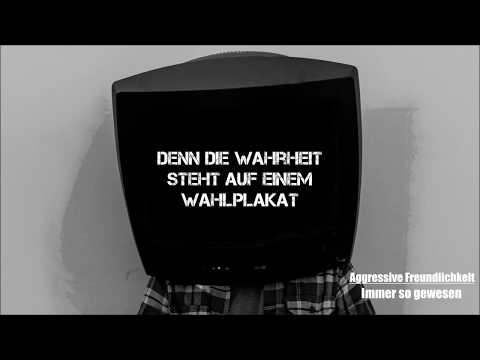 Aggressive Freundlichkeit - Immer so gewesen (Demo)