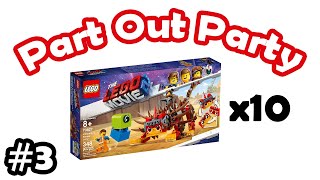 Part Out Party #3 | Lego Movie 2 (10x 70827)