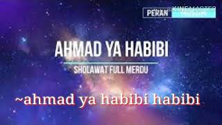 Download lagu Lirik sholawat ahmad ya habibi - cover by omar borkan al gala mp3 Download lagu Lirik sholawat ahmad ya habibi - cover by omar borkan al gala mp3