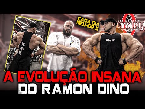 THE INSANE EVOLUTION OF RAMON DINO - TOWARDS OLYMPIA !!!!