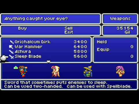 Let's Play Final Fantasy V Part 33: Battle On The Bridge