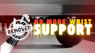 Removing my Wrist Support #bowling #bowlingvlog