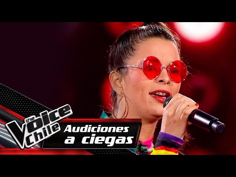 Estefanía D'alençon - Hasta ayer | Audiciones a Ciegas | The Voice Chile