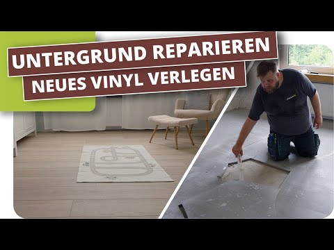 Untergrund perfekt vorbereiten & Vinyl verlegen – Schritt für Schritt Anleitung