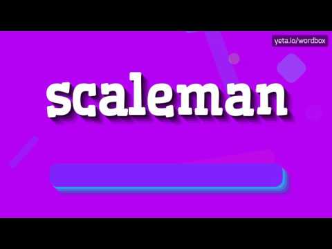SCALEMAN - HOW TO PRONOUNCE IT? #scaleman