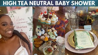 GENDER NEUTRAL BABY SHOWER| NEUTRAL BABY SHOWER 2022 IDEAS | HIGH TEA BABY SHOWER IDEAS