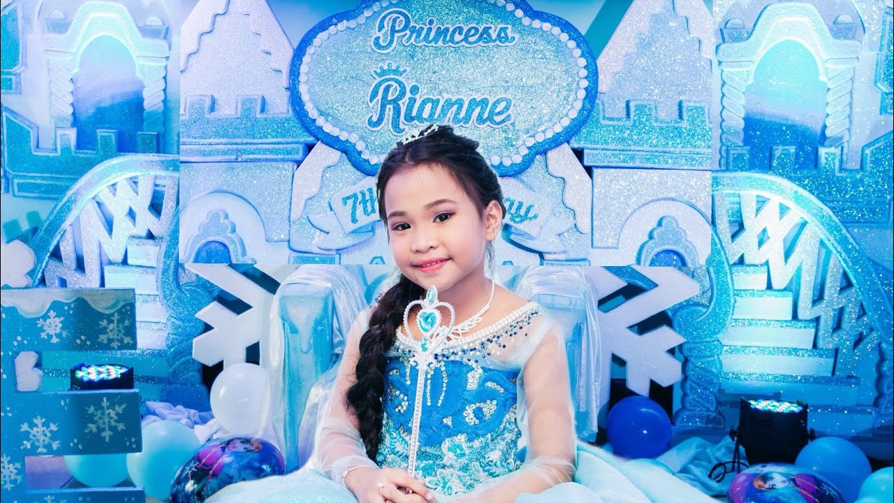 FROZEN Birthday Party | Rianne Sep Turns 7