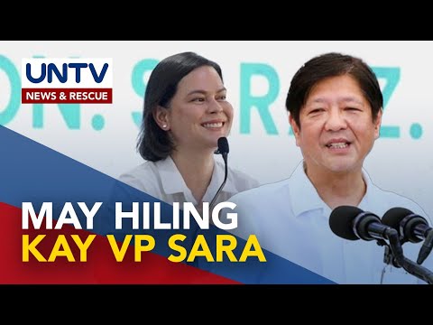 Pang. Marcos Jr., may birthday wish para kay VP Sara Duterte