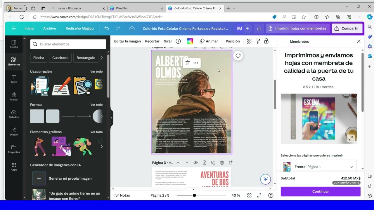 Cómo crear una revista digital con Canva y Heyzine