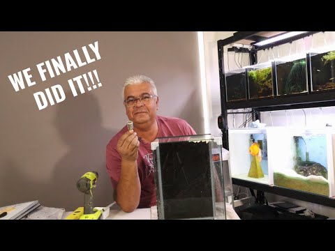 How to drill a hole in small Aquariums