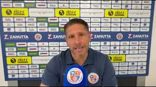 LE PAROLE DI ALESSANDRO MORAS AL TERMINE DI CJARLINS MUZANE-LEGNAGO
