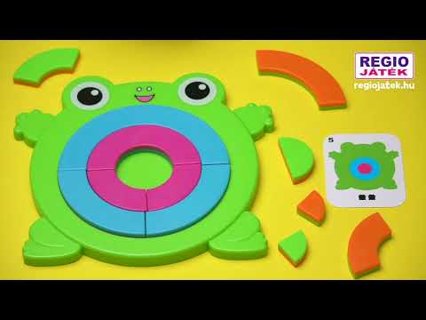 Béka puzzle társasjáték kép