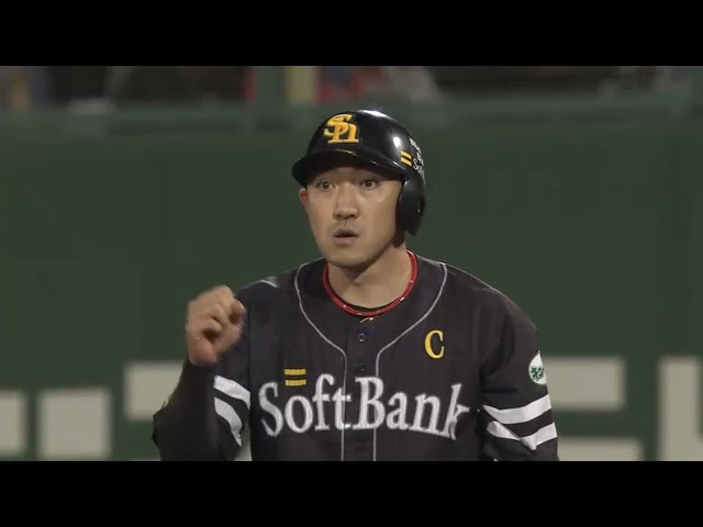 【2回表】もう5打点!? ホークス・内川 3ランの次は2点タイムリーヒット!!  2015/9/8 F-H