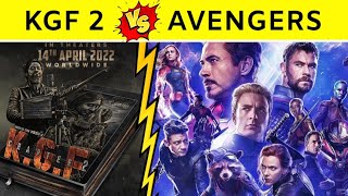 Will KGF-2 beat Avengers Endgame ?🔥| Avengers vs KGF | FactLez | #shorts
