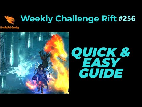 Diablo 3: NA Challenge Rift #256 - Quick & Easy Guide - Maps & Everything you need for a quick time!