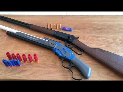 Winchester M1887 & M1894 Shell Ejecting Nerf Blaster 2022
