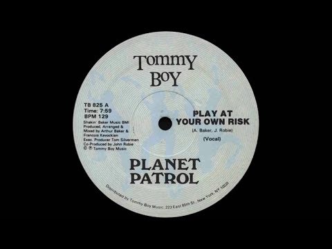Planet Patrol -  Play At Your Own Risk (Vocal) ‎(12" Single) 1982