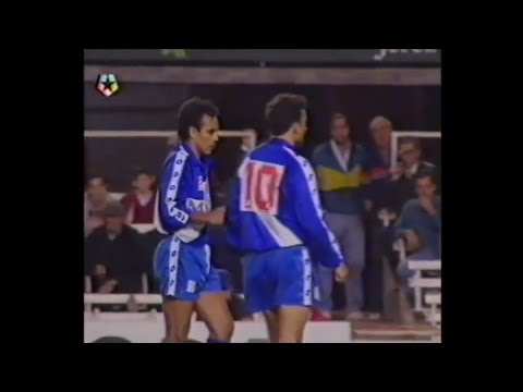 Sevilla 3 - Rayo Vallecano 1. Temporada 1993/94.