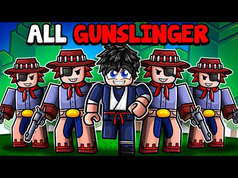 SPEEDRUNNING With 5 GUNSLINGERS in 99 Nights in the FOREST!