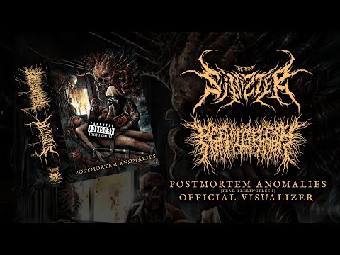 SINIZTER - POSTMORTEM ANOMALIES (FEAT. PEELINGFLESH) [OFFICIAL VISUALIZER] (2025) SW EXCLUSIVE