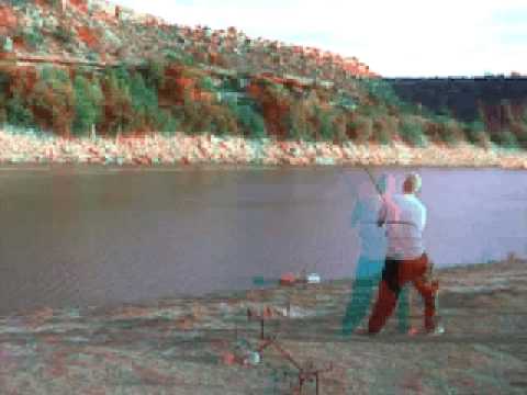 Ebro catfish fishing at Caspe  on the river Ebro in Spain