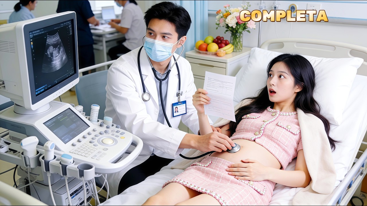 🍑A garota foi ao hospital para um exame de rotina, e o médico acabou sendo o CEO que a engravidou!