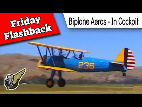 Have You Ever Ridden In An Open Cockpit Biplane? See What It's Like Doing Aerobatics In A Stearman.