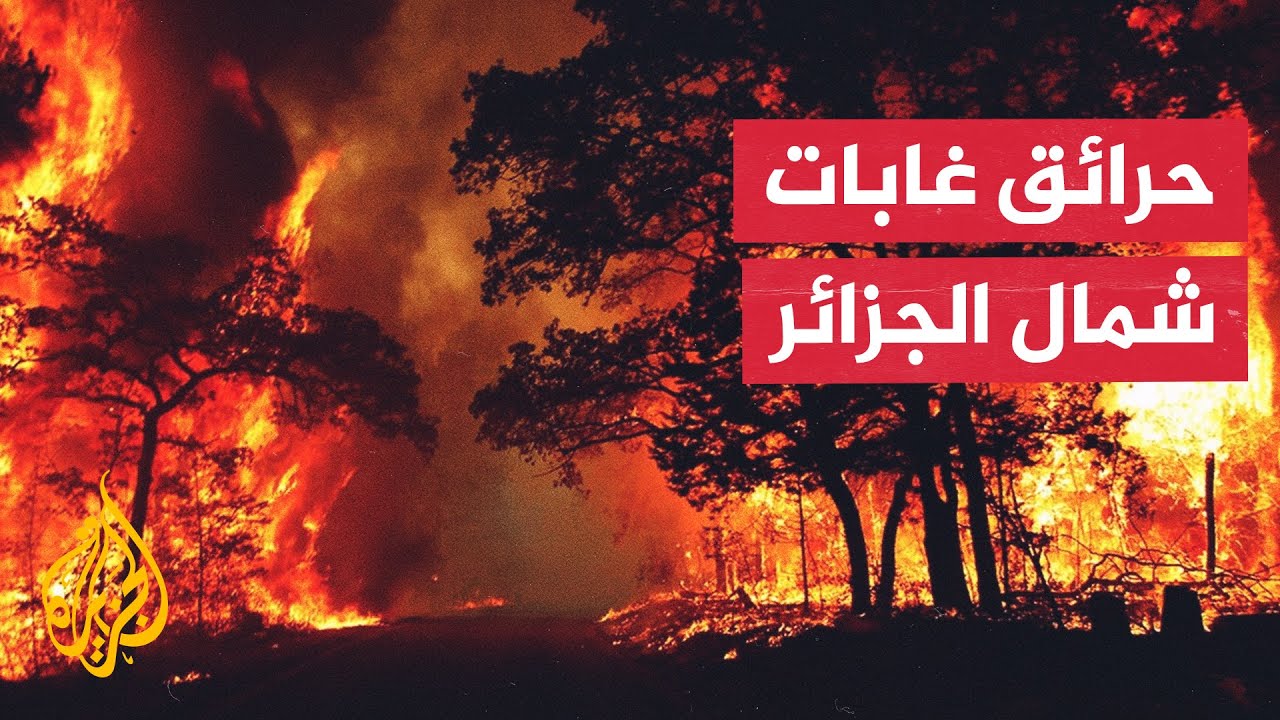 فرق الإطفاء في الجزائر تواصل إخماد حرائق نشبت بولايات شمالية عدة